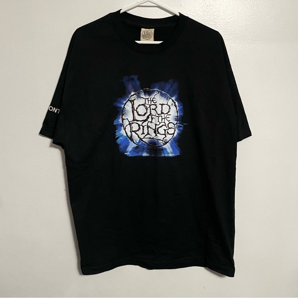 2001 Vintage Lord Of The Rings The Fellowship Of The Ring Toronto Promo T-Shirt